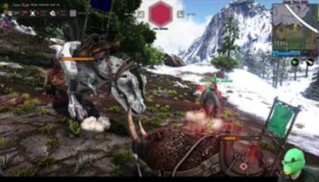 [Gameplay] 【ARK: Survival Of The Fittest 】001 I used to be a good rider till I met...