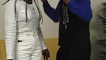 velvet black skin, her delicious nipples dripping