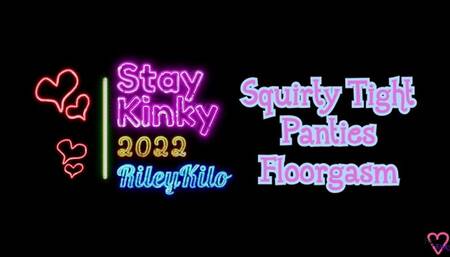 Squirty Tight Panties Floorgasm Slender Transgirl Cum