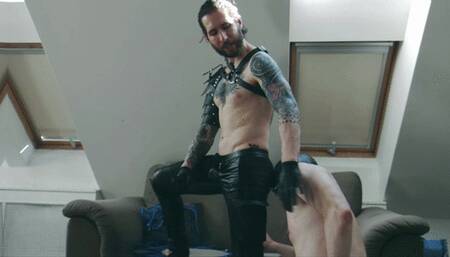 Leather Alpha Ass Worship