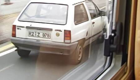 schoko girl is picked up on the street and fucked in the mobile home