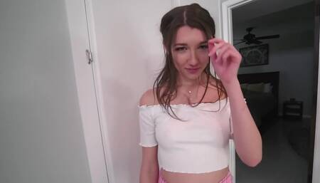 Stepbrother's black rod gave his sister a strong orgasm