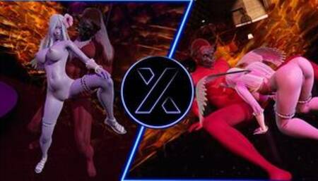 Cosplay, the Girl was Fucked in all Holes in the Club