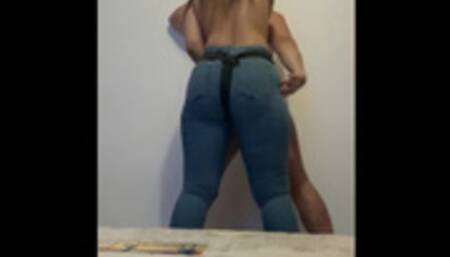 AMAZING Pegging against the Wall