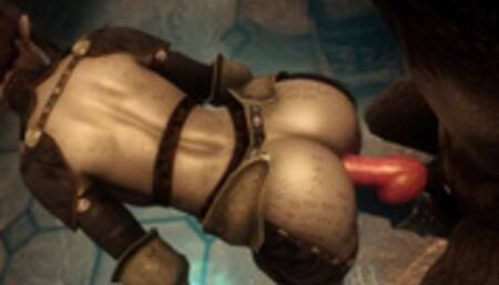 Saffy does a little Bit of Werewolf Training