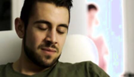 TBabe tries riding her New Boyfriends dick