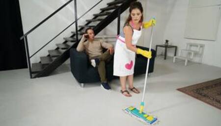 Horny MILF Housekeeping