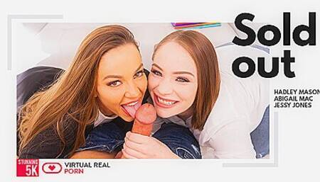 Abigail Mac And Hadley Mason - Sold Out - Passionate Threesome