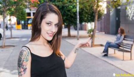 Spanish starlet Alexa Nasha in a kinky lesbian fuck with newbie Sandy Alser