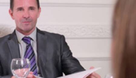 HandsOnHardcore - Kinuski - Husband And Waiter DP Horny