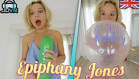 Balloon Popping With B2p - Hot Amateur Blonde - Epiphany Jones