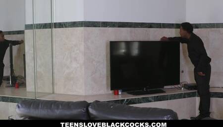 TLBC - Tight Asian Teen Gets Fucked by Strangers Black Cock