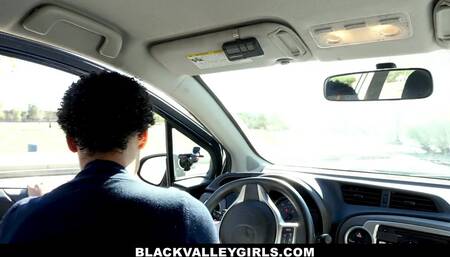 BlackValleyGirls - Black Teen Fucks Driving Instructor