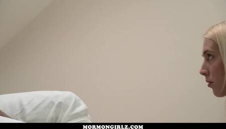 MormonGirlz- Creepy Dad makes StepSon Watch him Plow a Teen