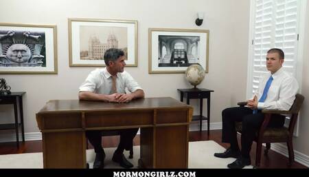 MormonGirlz-Submissive Teen Gets Fucked on Desk