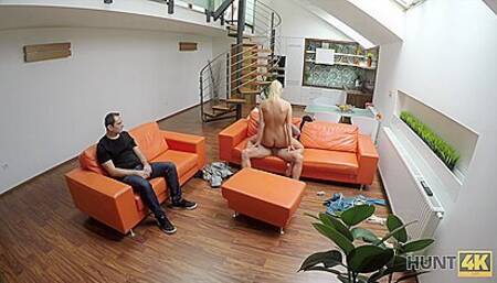 Dream Nikky - Kinky Babe Gets Fucked Right In Front Of Her Boyfriend