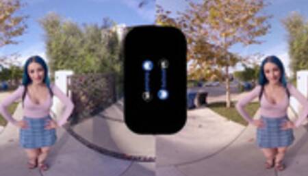 Jewelz Blu - Ba Doink Vr Picking Up Sluty Teen For Vlog