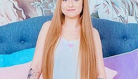 She Likes When Shes Home Alone With Anete Jordan