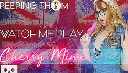 I Want You To Watch Me! - Curvaceous Redhead Solo With Cherry Minx