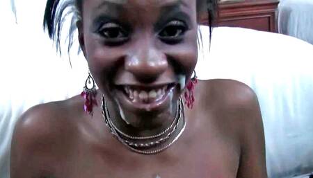 Jayla Dream sucking dick and having very intense interracial hardcore
