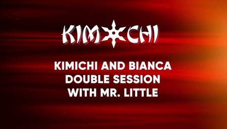 KimChi and Bianca Blaze Double Session with Mr Little