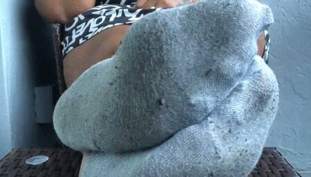 Stepson Stinky Sock Sniff Punishment