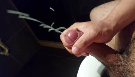 Big cumshot after edging