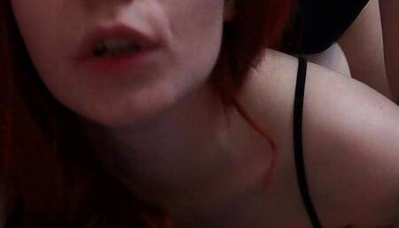 Hot redhead student loves to fuck and suck cock