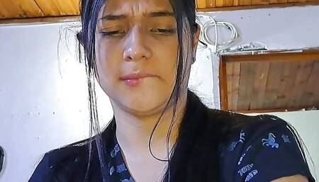 MY BEST FRIEND'S GIRLFRIEND ENTERS MY ROOM AND GIVES ME A RICH ORAL SEX