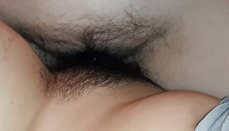 Unshaved Pussies Rub and Cum Twice - Lesbian-candys