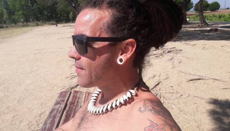 DREADHEADBOY WANKING FOR HIS WIFE