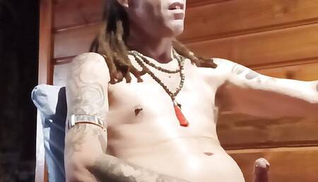 horny rastaboy wanking