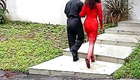 Jessica Rizzo in L' acchiappa cazzi scene 01