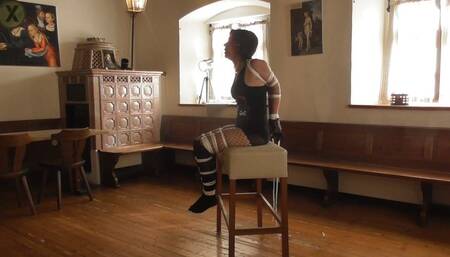 The Red Bat Hogtie Part 1 wmv