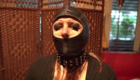 Chairbound with Zipties and Beanie Hood