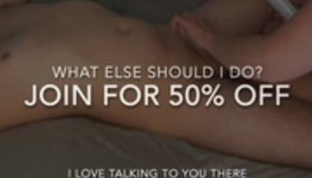 Morgan riding sub with a strap on