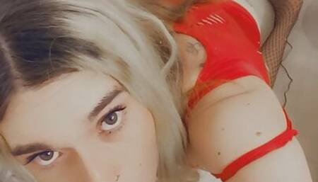 Minidress Slut Loves Getting on all Fours to be Fucked