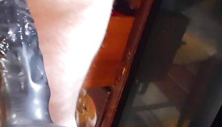 Ass to Mouth Dildo. Fucking my ass and tasting it.