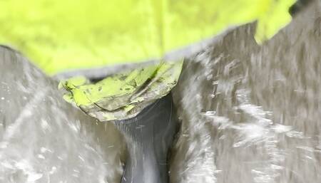 In hiviz gear