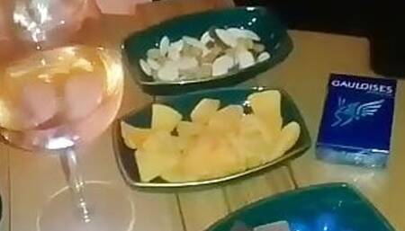 Sex toys and vibrator night party intro where my dire enjoyed six Dick and had huge orgasme let me creampie in pussy