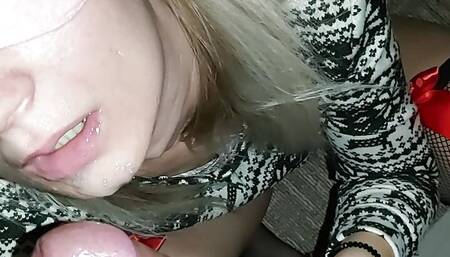 first blowjob experience with large amount of semen in a virgin mouth
