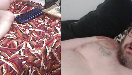 Lovethiccbeef on edibles and jacking with a sheaf until I cum