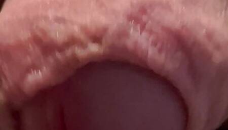 Foreskin close up