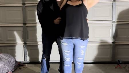 Amb3erlynn tied up tickled and teased until she pees