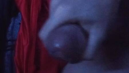Big cock cumming and masturbating