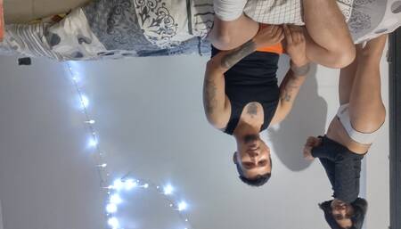 My cousin comes to stay at my house for a few days and the first night I find her touching herself