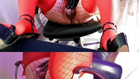 watching sissy hypno porn and cumming in chastity