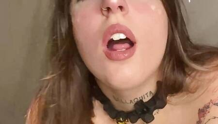 I want to be your waufu JOI in Spanish ahegao