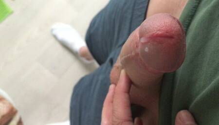 My cum started dripping out of me