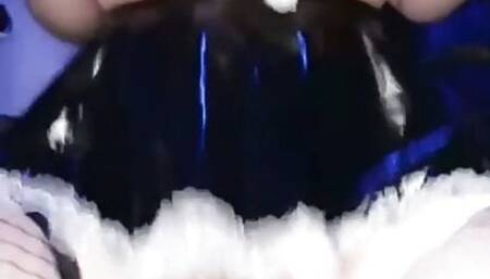 Riding my dildo at home